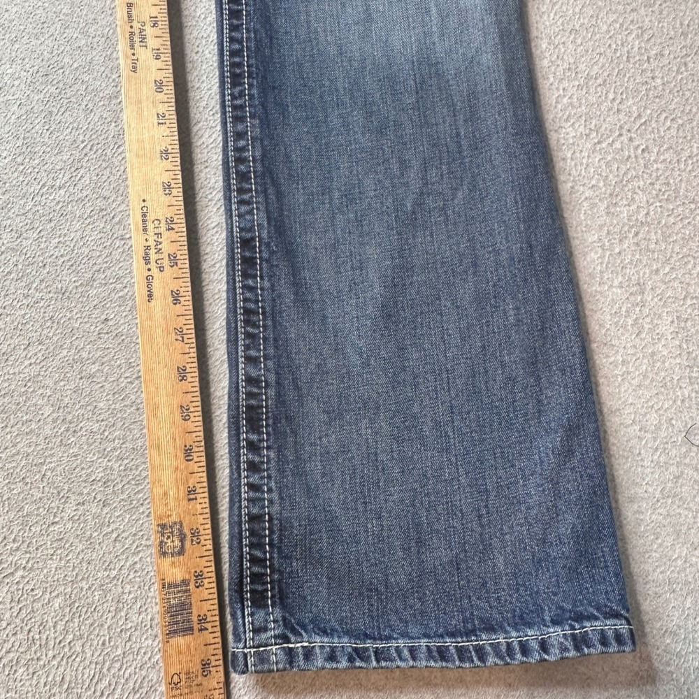 Ariat M4 Jeans Mens 38x36 Blue Coltrane Relaxed Boot Cut Durango 10017511 Denim - Picture 9 of 10